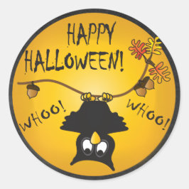 Adesivo Halloween Whoo Whoo Owl