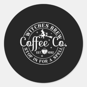 Adesivo Halloween Witch Motif - Bruxas criam café e coco