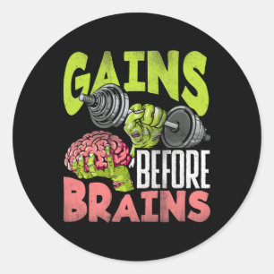 Adesivo Halloween Workout Zombie Weinclusive ganha