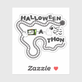 Adesivo Halloweenathon Conselho Sticker Ghosts