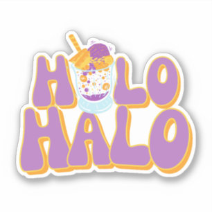 Adesivo Halo-Halo Sticker