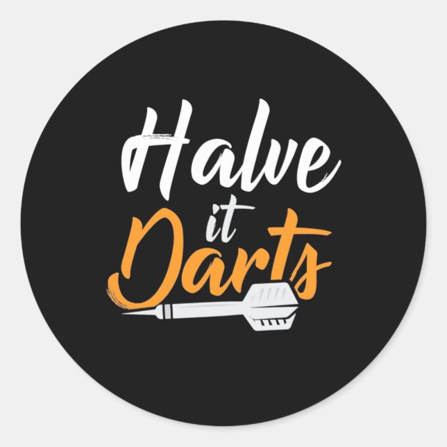 Adesivo Halve It Darts (Frente)