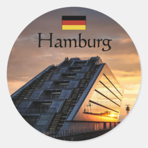 Adesivo Hamburg Souvenir