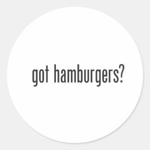 Adesivo Hamburger obtidos