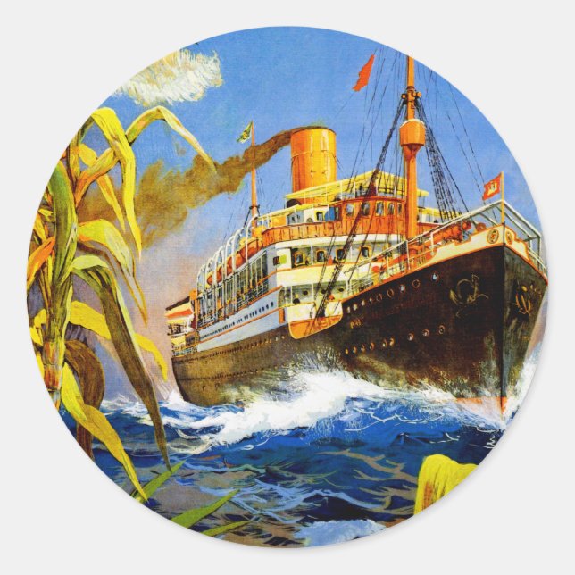 Adesivo Hamburgo América à América do Sul (Frente)