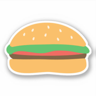 Adesivo Hambúrguer Cento