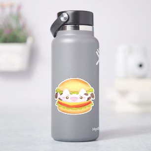 Adesivo Hambúrguer de Vaca Adorável