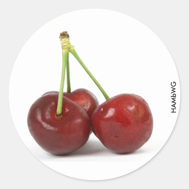 Adesivo HAMbWG - Stickers - Cerejas (Frente)