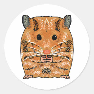 Adesivo Hamster