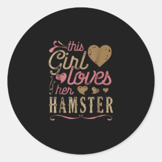 Adesivo Hamster Bonito Para Esta Menina Amante
