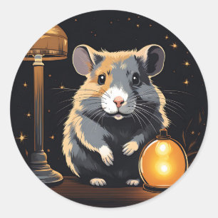 Adesivo Hamster Cozy Ambiance