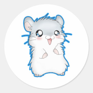 Adesivo Hamster distorcido