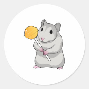 Adesivo Hamster Lollipop