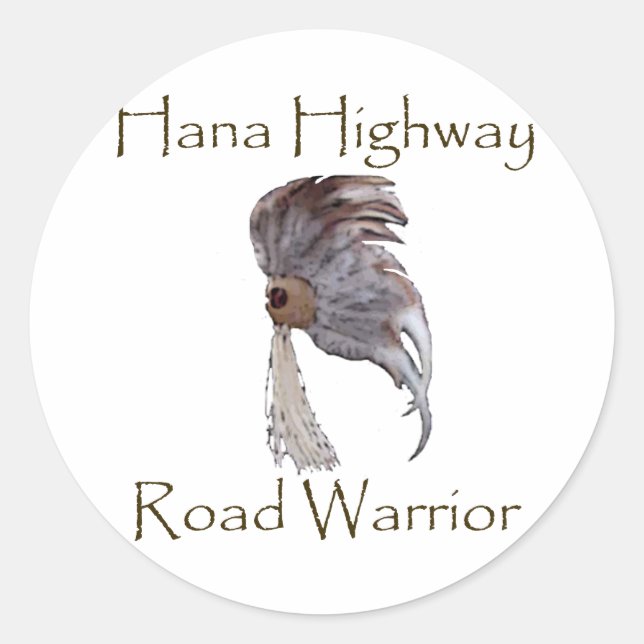Adesivo Hana Highway Road Warrior Sticker Sheets (Frente)