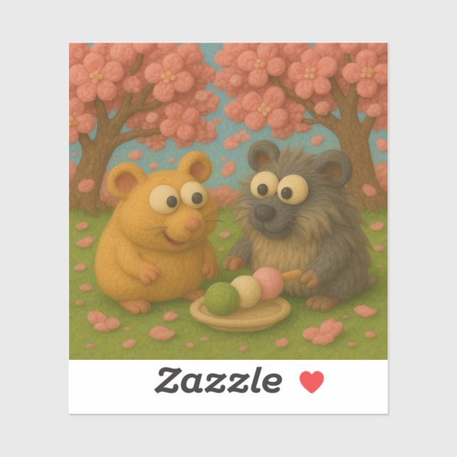 Adesivo Hanami Friends Sticker (Folha)