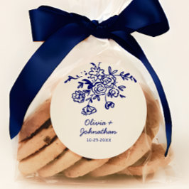 Adesivo Hand Drawn Doodles Floral Wedding