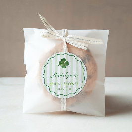 Adesivo Hand-Drawn St Patrick's Day Wedding Shower Favor