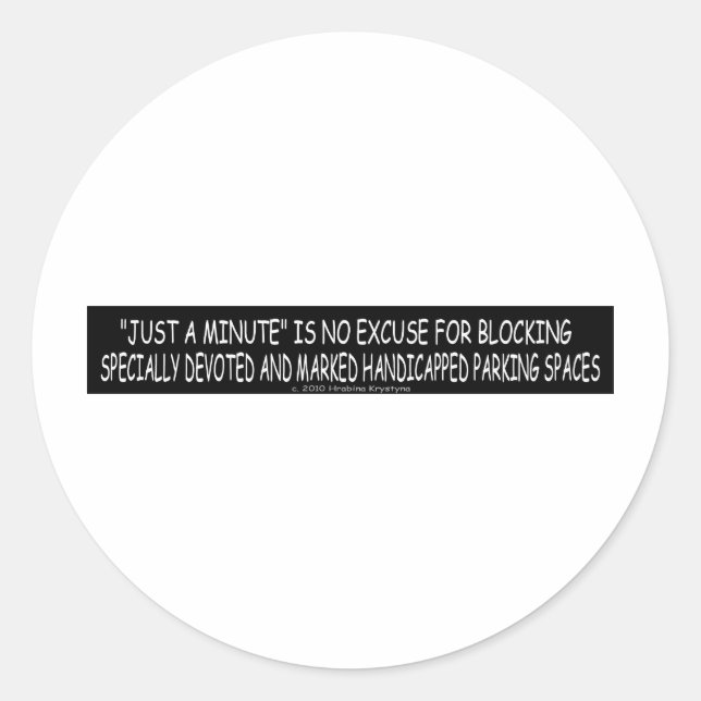 ADESIVO HANDICAP ESTACIONAMENTO 5 (Frente)