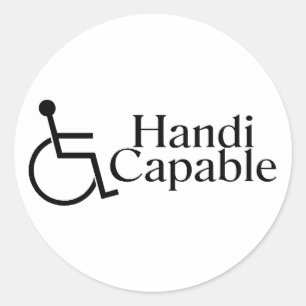 Adesivo Handicapable