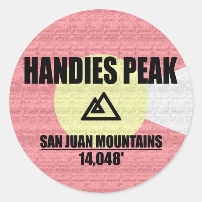 Adesivo Handies Peak (Frente)