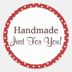 Adesivo Handmade apenas para você