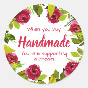 Adesivo Handmade com amor