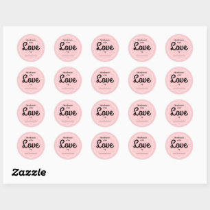 Adesivo HANDMADE with Love by...