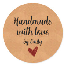 Handmade With Love Small Business Packaging