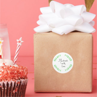 Adesivo Handwritten Handmade With Care