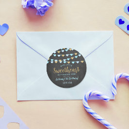 Adesivo Hang Love Hearts Little Sweetheart Aniversário