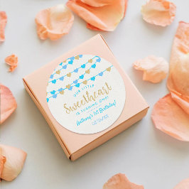 Adesivo Hang Love Hearts Little Sweetheart Aniversário