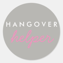 Adesivo Hangover Helper Weding Bachelorette Favor Sticker