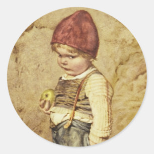 Adesivo Hansel com Apple dourado