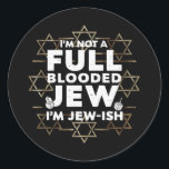 Adesivo Hanukkah não Cheio inundado judeu<br><div class="desc">Hanukkah não Cheio inundado judeu</div>