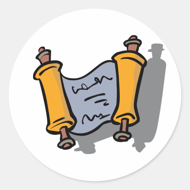 Adesivo Hanukkah Scroll Stickers (Frente)