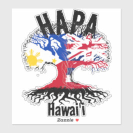 ADESIVO HAPA PHILIPPINES HAWAII ROOTS STICKER