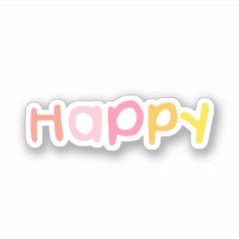 Adesivo HaPpY
