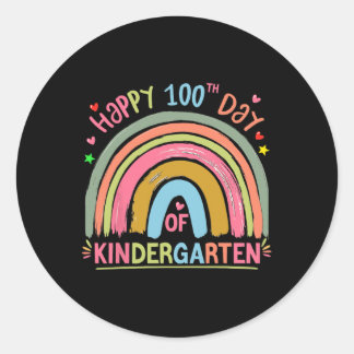 Adesivo Happy 100 Days Of School Teacher Girls Kids Womens