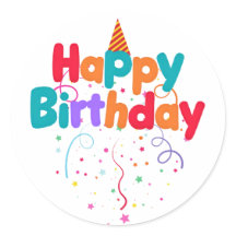 Happy Birthday Confetti