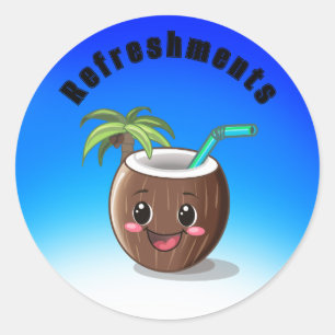 Adesivo Happy Coconut