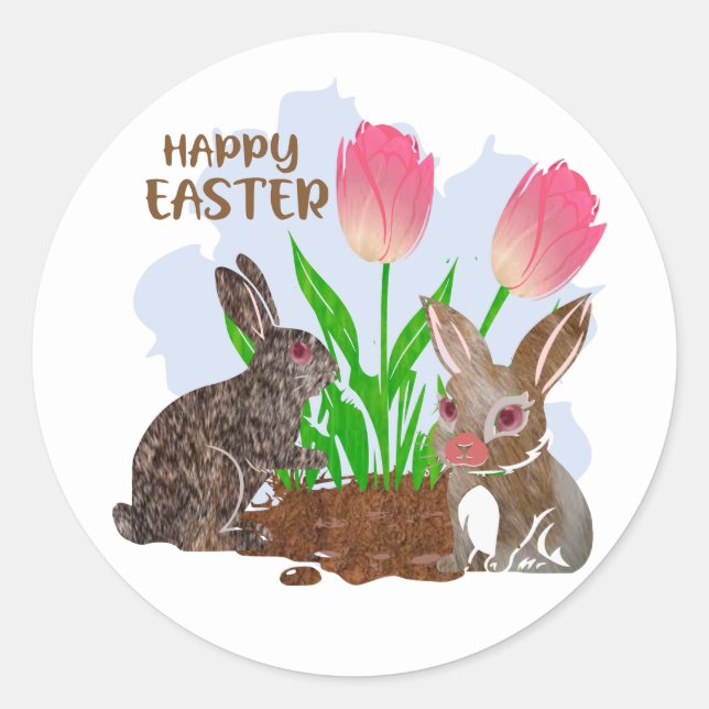Adesivo Happy Easter sticker (Frente)