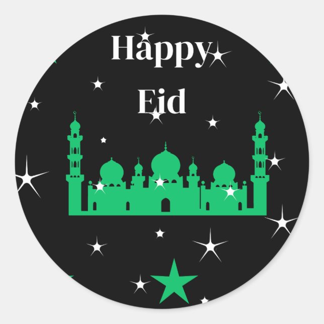 Adesivo Happy Eid (Frente)