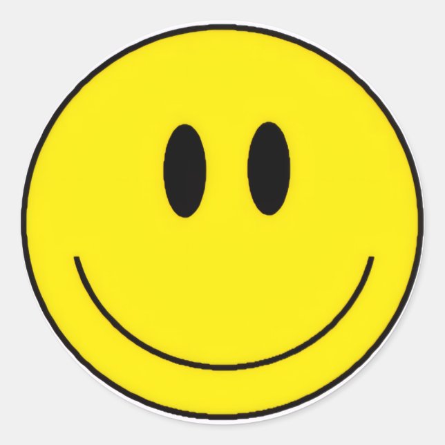Adesivo Happy face (Frente)