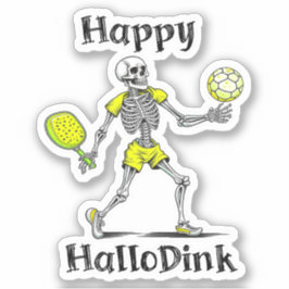 Adesivo Happy Hallodink | Trocadilhos de Halloween e de Pi