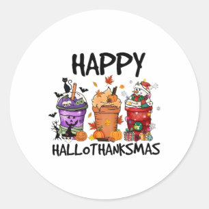 Adesivo Happy Hallothanksmas