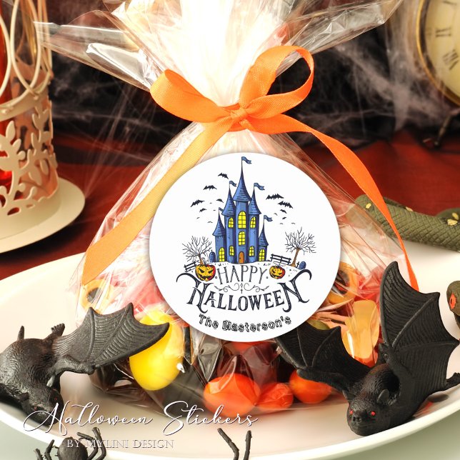 Adesivo Happy Halloween Kids Party Halloween (Criador carregado)