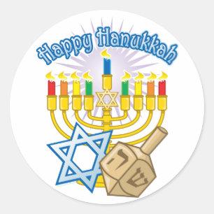 Adesivo Happy Hanukkah