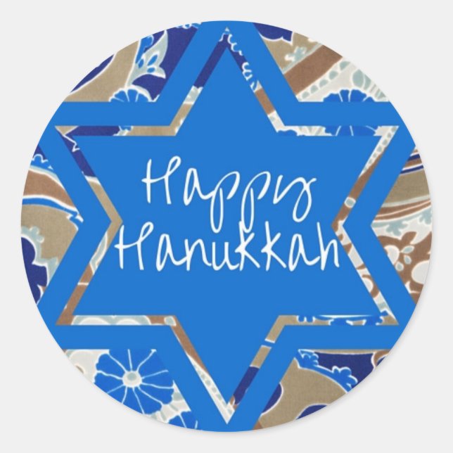 Adesivo Happy Hanukkah (Frente)