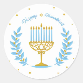 Adesivo Happy Hanukkah Sticker
