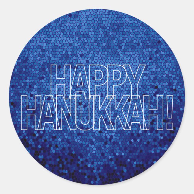 Adesivo Happy Hanukkah Sticker (Frente)